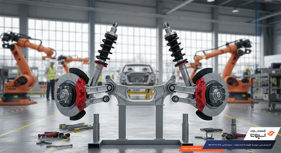 اجزای سیستم تعلیق تریلر